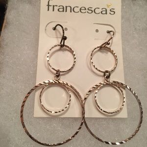Gold Hoop Fashion Earrings